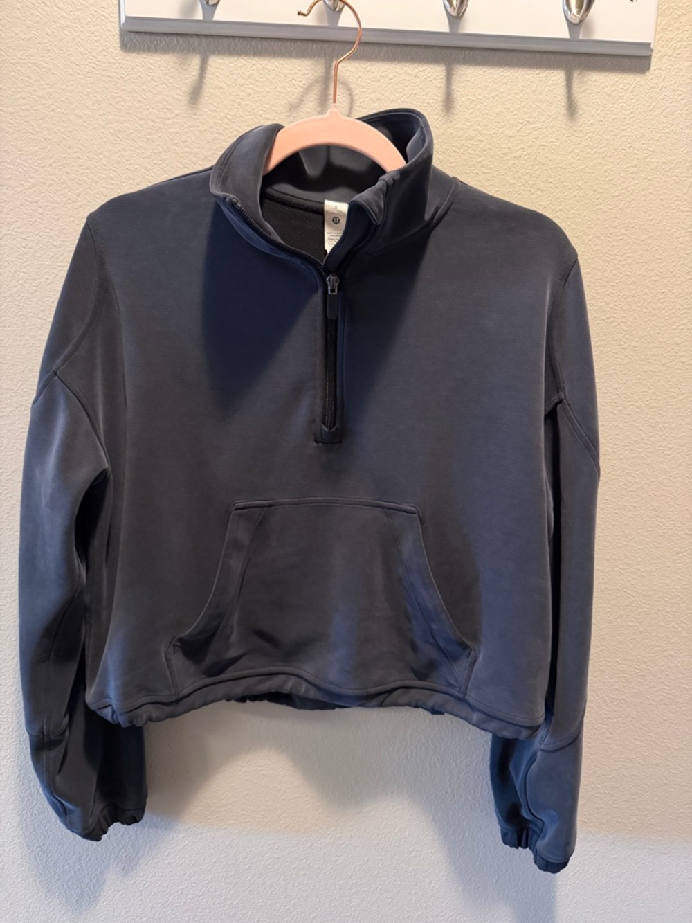 lululemon athletica brushed softstreme quarter-zip pullover - Picture 5 of 10